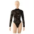 Cottelli - Langarm-Body aus Spitze (schwarz) - S