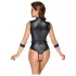 Cottelli Bondage - Offenherziger Body (schwarz) - L