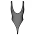 Noir - Transparenter Body (schwarz) - XL