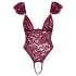 Cottelli - Perlenbesetzter Spitzenbody (Rot) - M