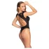 Cottelli - Transparenter Spitzen-Body (Schwarz)