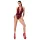 Noir Kink Royal - Transparenter Body (Rot) - M