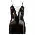 Cottelli - glänzendes, geschnürtes Kleid (schwarz)
