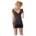 Cottelli - Schwarzes Minikleid mit Schleife und Spitze