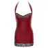 Cottelli - glänzendes Minikleid (rot)