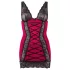 Cottelli - Exklusives Kleid mit Schnürung (Rot) - L