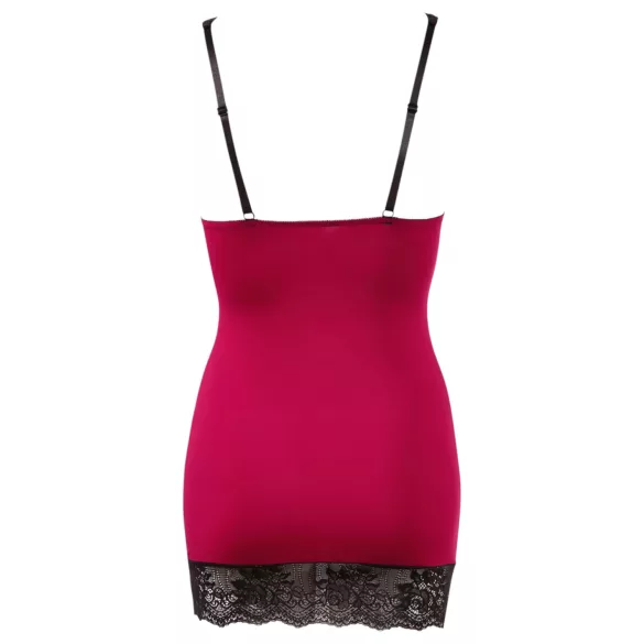 Cottelli - Exklusives Kleid mit Schnürung (Rot) - L