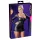 Cottelli - Partykleid mit Strassreißverschluss (schwarz)