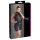 Cottelli Plus Size - Glänzendes Chiffon-Kleid (schwarz)