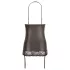Abierta Fina - kühner Glanz - Minikleid (schwarz) - L