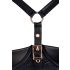 Abierta Fina - Satin-Glanz Hebe-Kleid (schwarz) - 85B/L