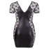 Cottelli Plus Size - Spitzenkleid mit Schleife (schwarz)