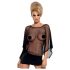 Obsessive Punker - Transparent Minikleid und Tanga (Schwarz)