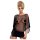 Obsessive Punker - Transparent Minikleid und Tanga (Schwarz) - L/XL