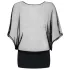 Obsessive Punker - transparente Minikleid und String (schwarz) - L/XL