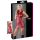 Cottelli Party - Glänzendes Minikleid ohne Ärmel mit Reißverschluss (Rot) - M