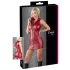 Cottelli Party - glänzendes, ärmelloses Minikleid mit Reißverschluss (rot) - L