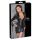 Cottelli Bondage - Glänzendes Kleid mit Fesseln (schwarz) - M