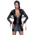 Cottelli Bondage - Glänzendes Kleid mit Fesseln (schwarz) - M