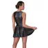 Cottelli - plissierte Kleid mit Gürtel (schwarz)
