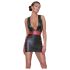 Cottelli Party - Gestreiftes, figurbetontes Kleid (schwarz-rot) - L