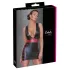 Cottelli Party - Gestreiftes, figurbetontes Kleid (schwarz-rot) - XL