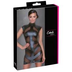 Cottelli - Glänzendes, figurbetontes Kleid (schwarz) - M