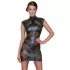 Cottelli - Glänzendes, figurbetontes Kleid (schwarz) - M