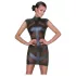 Cottelli - Glänzendes, figurbetontes Kleid (schwarz) - L