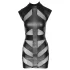 Cottelli - Glänzendes, figurbetontes Kleid (schwarz) - L