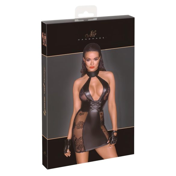 Noir - Schnür-Minikleid (schwarz)