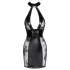 Noir - geschnürtes Minikleid (schwarz) - L