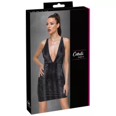 Cottelli Party - Schlangenhaut-Kleid (schwarz)