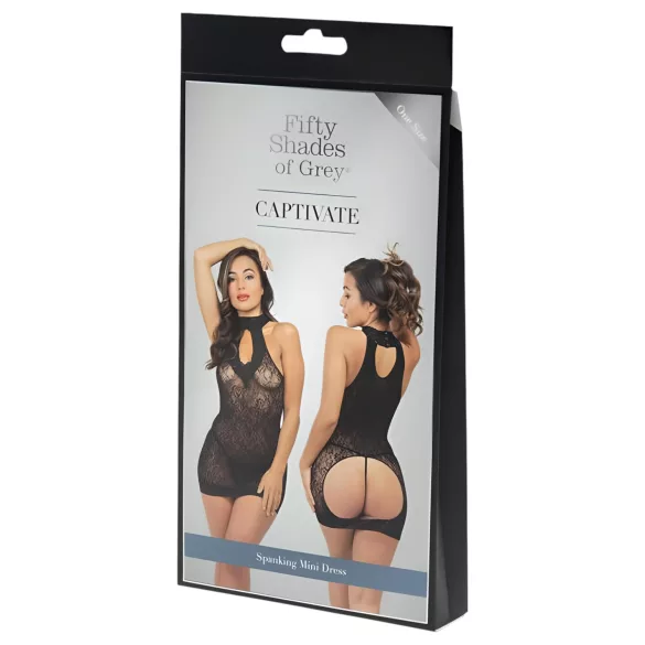 The Fifty Shades of Grey Captivate - Spitzenkleid (schwarz)