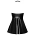 Noir - Minikleid mit Schlangenmuster (Schwarz) - M
