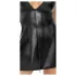 Noir - Minikleid mit Schlangenmuster (Schwarz) - L