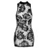 / Noir - Rosafarbenes, ärmelloses Minikleid (schwarz) - M