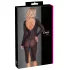 Cottelli Party - Transparenz-Kleid mit Reißverschluss (schwarz) - M