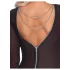Cottelli Party - Transparenz-Kleid mit Reißverschluss (schwarz) - M