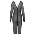 Cottelli Party - Transparenz-Kleid mit Reißverschluss (schwarz) - L