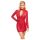 Cottelli - Schlangenhaut-Minidress (Rot)