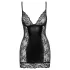 Noir - Minikleid mit durchsichtigen Seiten (schwarz) - M