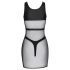Cottelli - Transparenter Party-Set (Schwarz) - L