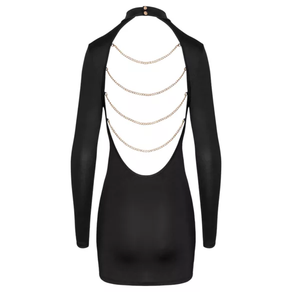 Cottelli - Rückenfreies Ketten-Minikleid (Schwarz) - M