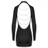 Cottelli - Rückenfreies Ketten-Minikleid (Schwarz) - L