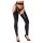 Noir - Glänzende Strumpfhose - Chaps (Schwarz) - M