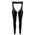 Noir - Glänzende Strumpfhose - Chaps (Schwarz) - L