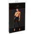 Noir - Glänzende Lange Hose (Schwarz) - M