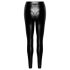 Noir - Glänzende Lange Hose (Schwarz) - M