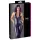 Cottelli Party - glänzender Overall (schwarz) - L
